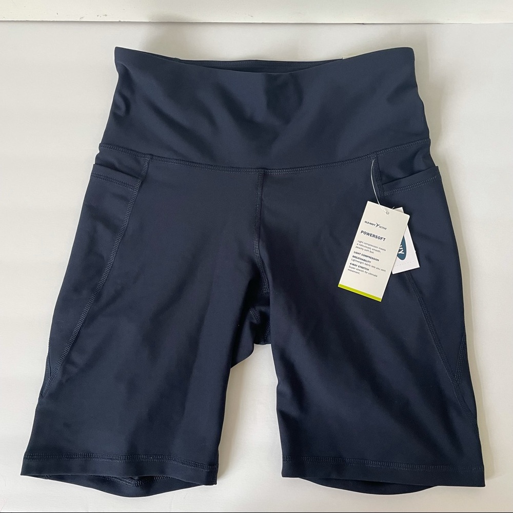 Old Navy High Rise Powersoft Bike Shorts